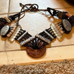 Bohemian Multi-Color Beaded Necklace